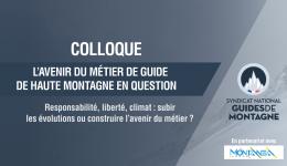 Colloque sur l'avenir du métier de guide